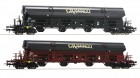 76135 Roco Set of 2 hopper cars Grawaco